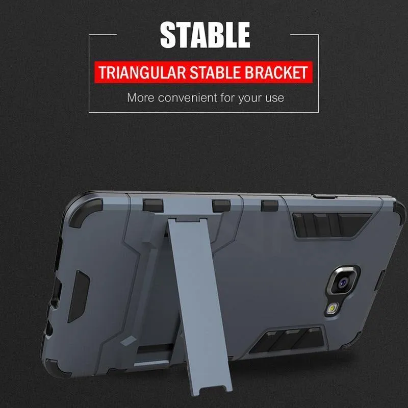 ZNP Stoßfester Halter Schutzhülle für Samsung Galaxy A3 A5 A7 J5 J7 2016 2017 Abdeckung für Samsung A8 Plus 2018 Fall Capa