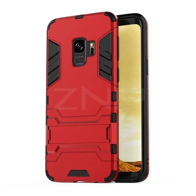 ZNP Luxus Stoßfest Telefon Fall Für Samsung Galaxy S9 S8 Plus S7 Rüstung Schutzhülle Für Samsung S7 Rand Hinweis 8 9 Shell