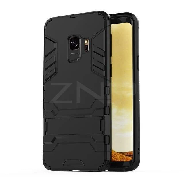 ZNP Luxus Stoßfest Telefon Fall Für Samsung Galaxy S9 S8 Plus S7 Rüstung Schutzhülle Für Samsung S7 Rand Hinweis 8 9 Shell