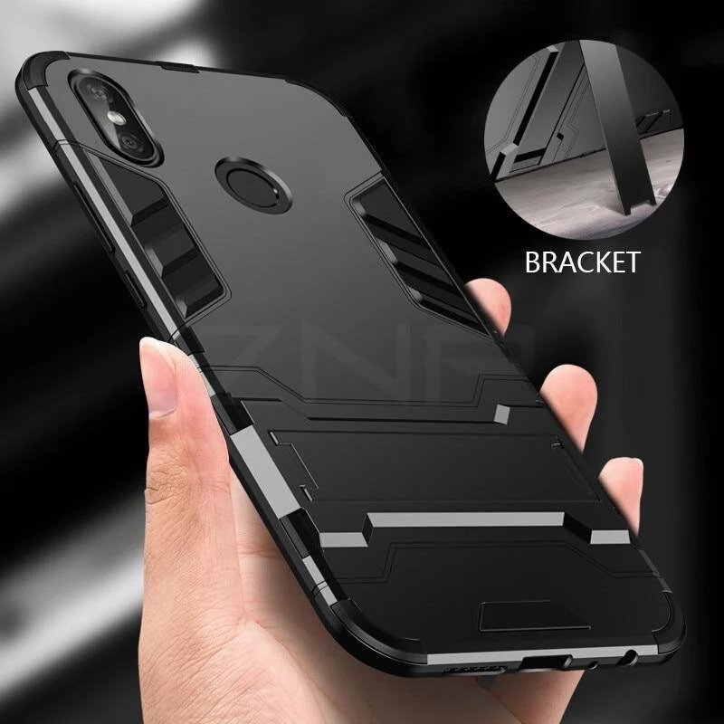 ZNP 360 Volle Stoßfeste Telefonhülle Für Xiaomi 5 5s Plus MI 6 5X 6X Schutzhülle Für MI 8 SE Note2 Note 3 A1 A2 Halterhüllen