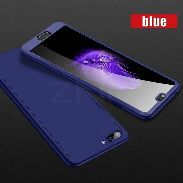 ZNP Luxus 360 Grad Vollschutz-Telefonhülle für Huawei Honor 9 Lite 10 Stoßfeste Hülle für Honor 10 9 Lite Schutz Hard Case