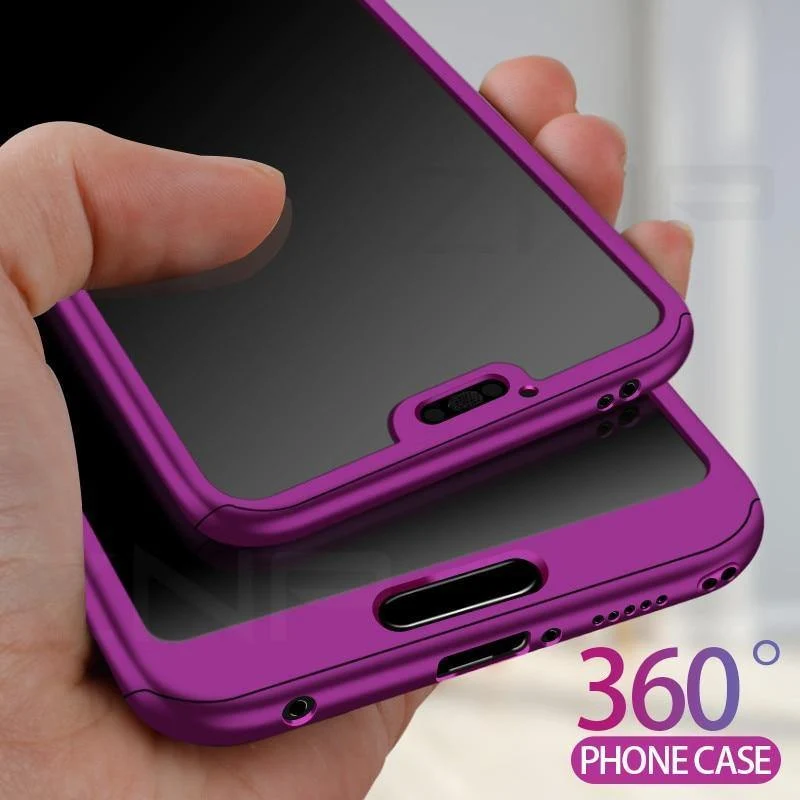 ZNP Luxus 360 Grad Vollschutz-Telefonhülle für Huawei Honor 9 Lite 10 Stoßfeste Hülle für Honor 10 9 Lite Schutz Hard Case