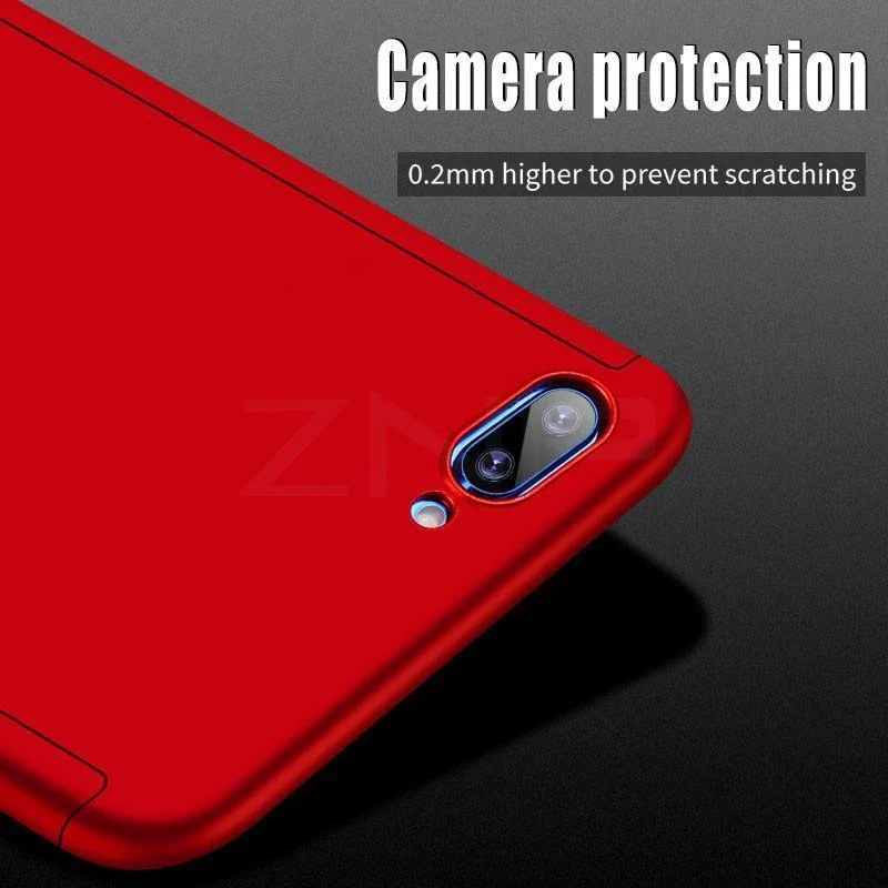 ZNP Luxus 360 Grad Vollschutz-Telefonhülle für Huawei Honor 9 Lite 10 Stoßfeste Hülle für Honor 10 9 Lite Schutz Hard Case