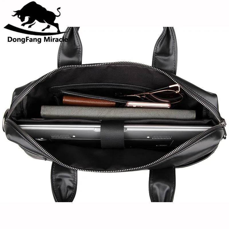 Herren Reisetasche 100% Echtleder Herrentasche Vintage Herren Messenger Bag Herren Aktentasche Laptop Business Aktentasche