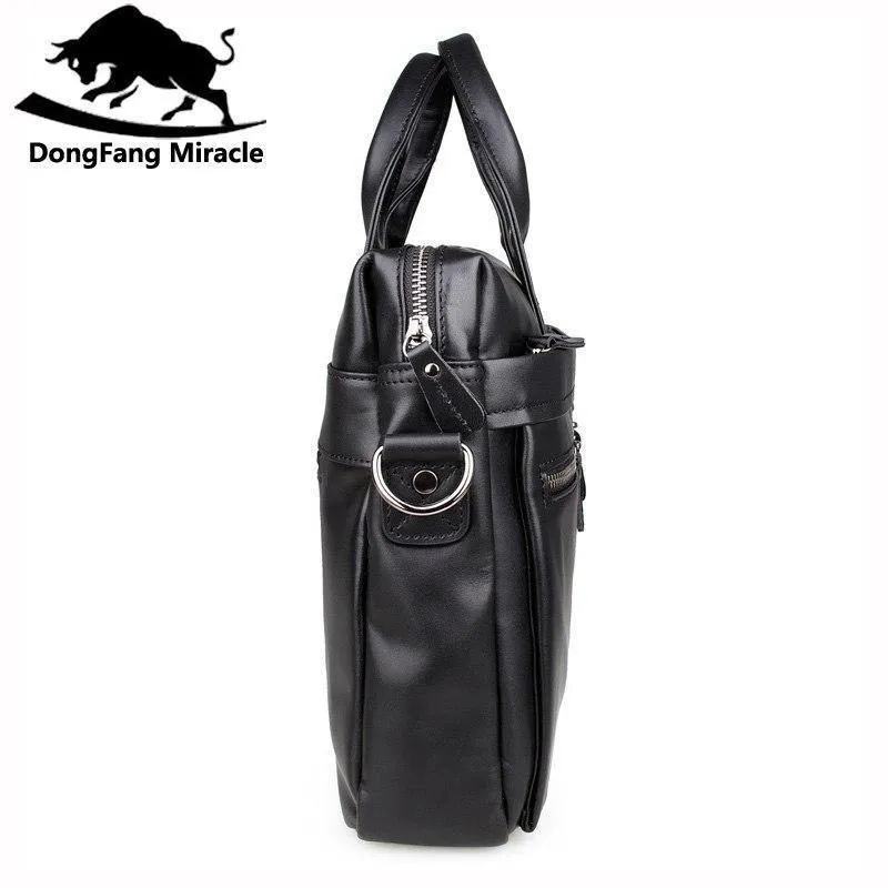 Herren Reisetasche 100% Echtleder Herrentasche Vintage Herren Messenger Bag Herren Aktentasche Laptop Business Aktentasche
