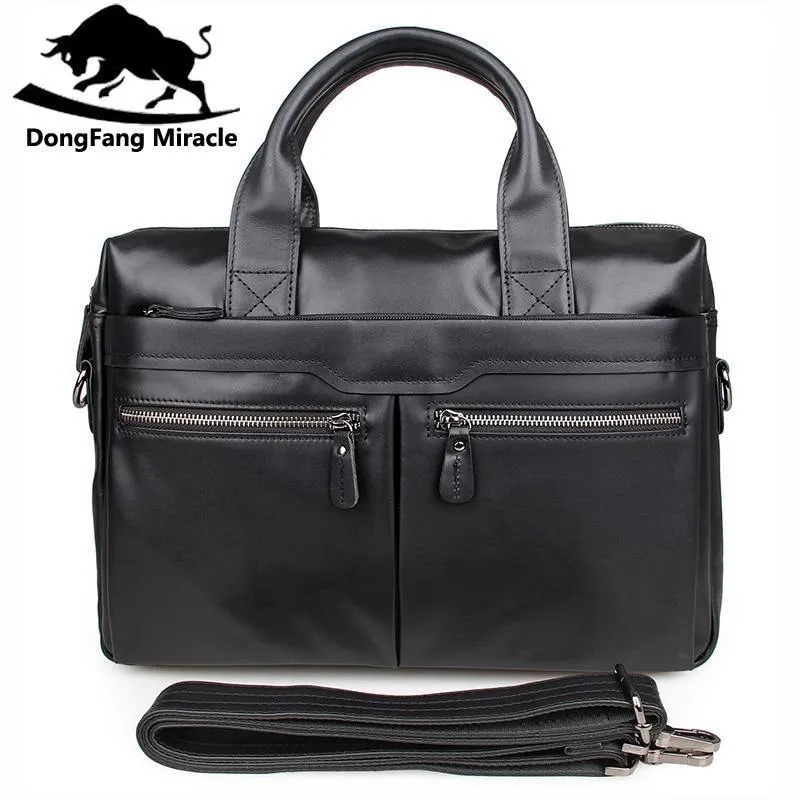 Herren Reisetasche 100% Echtleder Herrentasche Vintage Herren Messenger Bag Herren Aktentasche Laptop Business Aktentasche