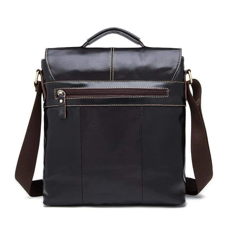 Umhängetasche Herren Leder Umhängetasche Herren Echtes Leder Umhängetaschen für Herren Top-Griff Herrentaschen Haspe Herrenhandtaschen