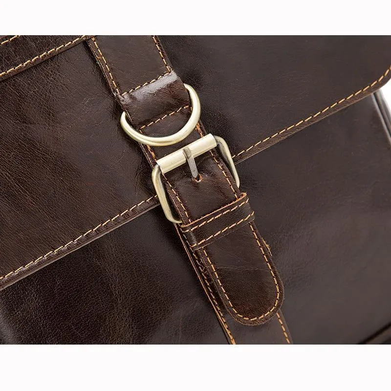 Umhängetasche Herren Leder Umhängetasche Herren Echtes Leder Umhängetaschen für Herren Top-Griff Herrentaschen Haspe Herrenhandtaschen