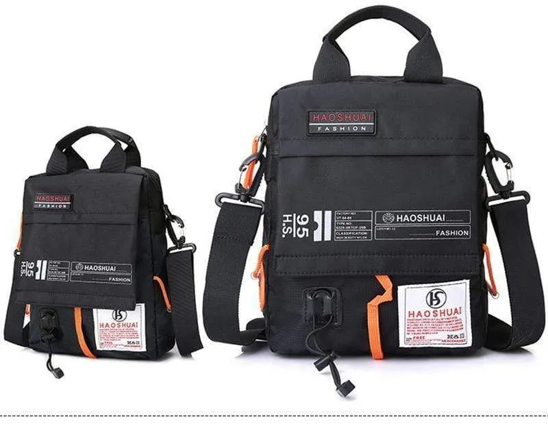 Herrentasche Umhängetasche Männlich Wasserdicht Nylon Camouflage Umhängetasche Über die Schulter Umhängetaschen Handtasche Mini Aktentasche XA99WC