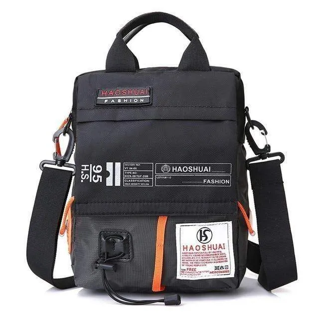 Herrentasche Umhängetasche Männlich Wasserdicht Nylon Camouflage Umhängetasche Über die Schulter Umhängetaschen Handtasche Mini Aktentasche XA99WC