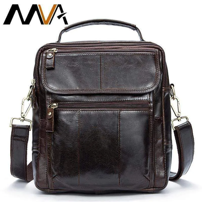 Herren Umhängetasche Herren Echtleder Casual Herren Umhängetaschen Ledertasche für Herren Messenger Leder Herrentaschen 8870
