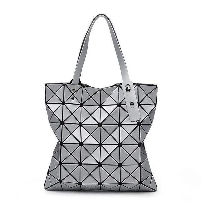Damen Top-Griff Taschen Bao Tasche Mode Schulter Tasche Frau Messenger Gefaltete Taschen Casual Tote Silber bolsos mujer