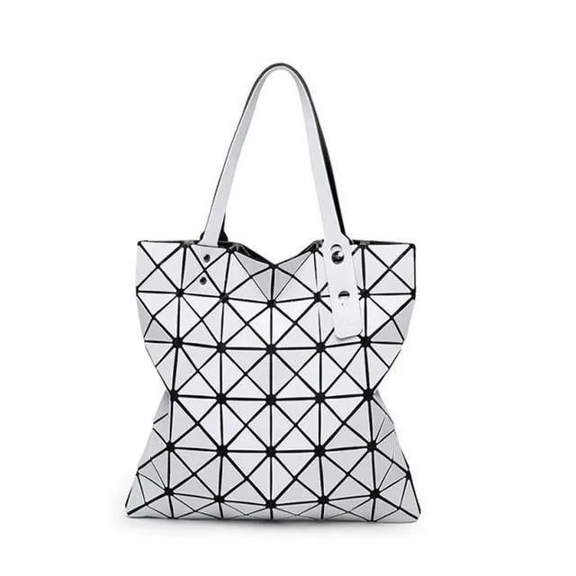 Damen Top-Griff Taschen Bao Tasche Mode Schulter Tasche Frau Messenger Gefaltete Taschen Casual Tote Silber bolsos mujer
