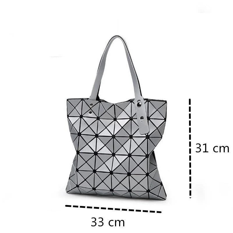 Damen Top-Griff Taschen Bao Tasche Mode Schulter Tasche Frau Messenger Gefaltete Taschen Casual Tote Silber bolsos mujer