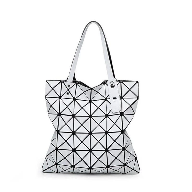 Damen Top-Griff Taschen Bao Tasche Mode Schulter Tasche Frau Messenger Gefaltete Taschen Casual Tote Silber bolsos mujer