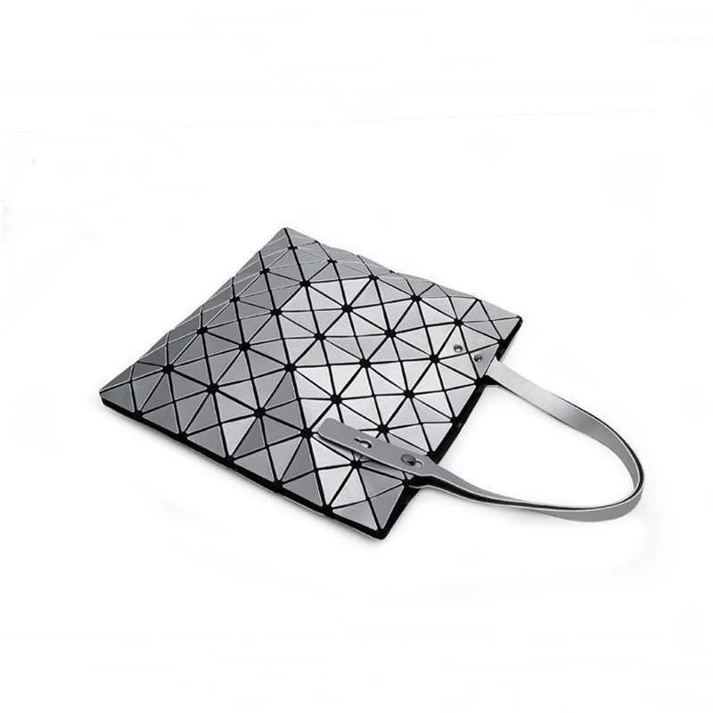 Damen Top-Griff Taschen Bao Tasche Mode Schulter Tasche Frau Messenger Gefaltete Taschen Casual Tote Silber bolsos mujer