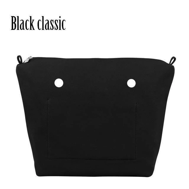 PU Nubukleder Wasserdichtes Innenfutter Reißverschlusstasche für Obag Classic Mini Futter Einsatz für O BAG