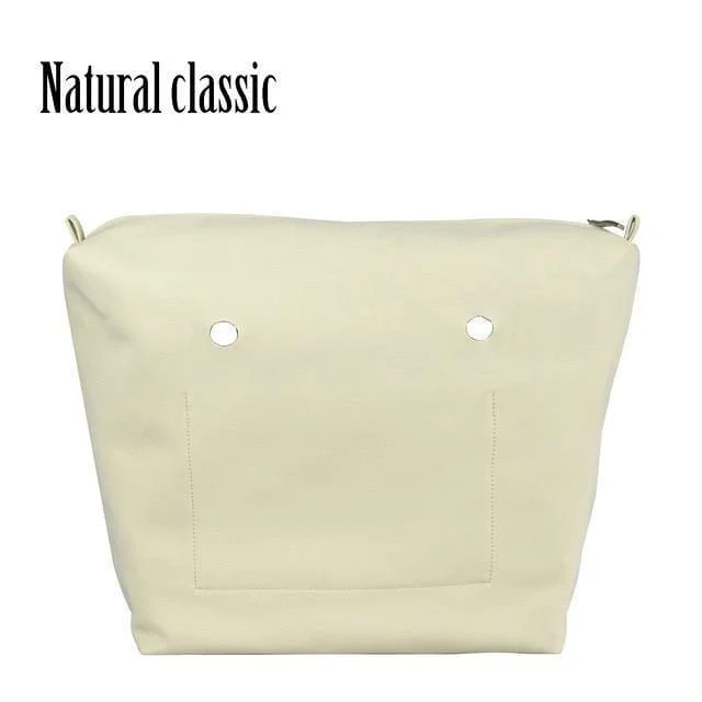 PU Nubukleder Wasserdichtes Innenfutter Reißverschlusstasche für Obag Classic Mini Futter Einsatz für O BAG
