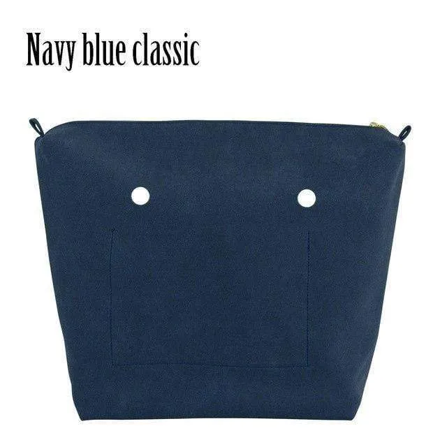 PU Nubukleder Wasserdichtes Innenfutter Reißverschlusstasche für Obag Classic Mini Futter Einsatz für O BAG