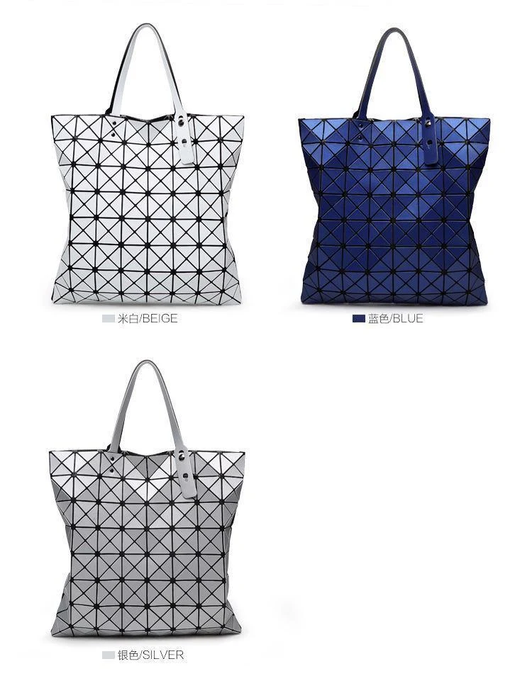 Matte Finish Folding Handtasche Frauen Handtaschen Mode lässig Tote Mode Frauen Tote Mochila