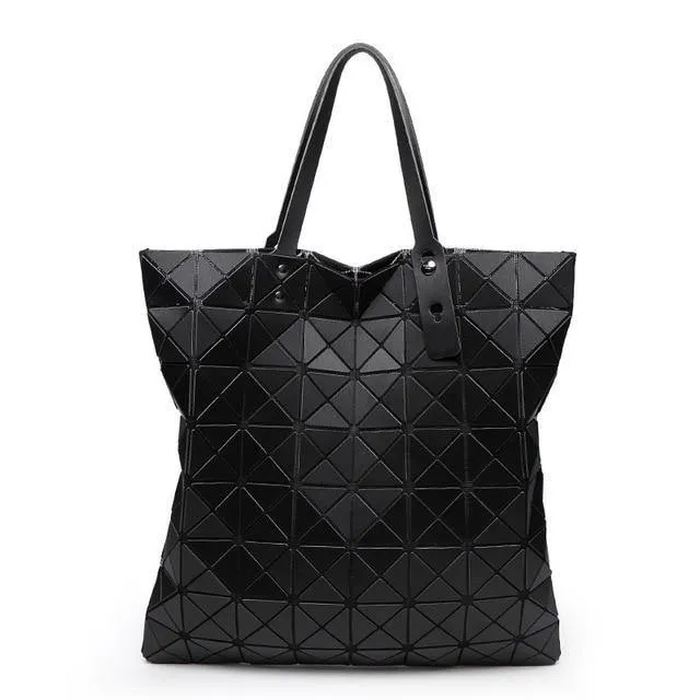 Matte Finish Folding Handtasche Frauen Handtaschen Mode lässig Tote Mode Frauen Tote Mochila