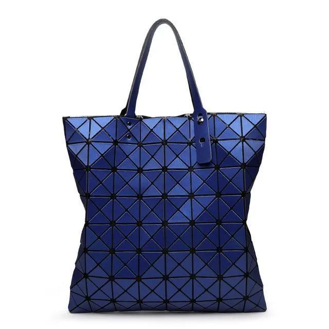 Matte Finish Folding Handtasche Frauen Handtaschen Mode lässig Tote Mode Frauen Tote Mochila
