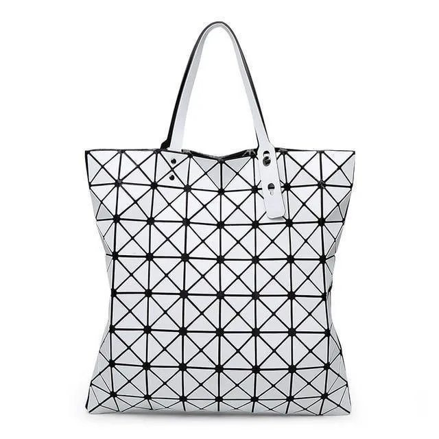 Matte Finish Folding Handtasche Frauen Handtaschen Mode lässig Tote Mode Frauen Tote Mochila