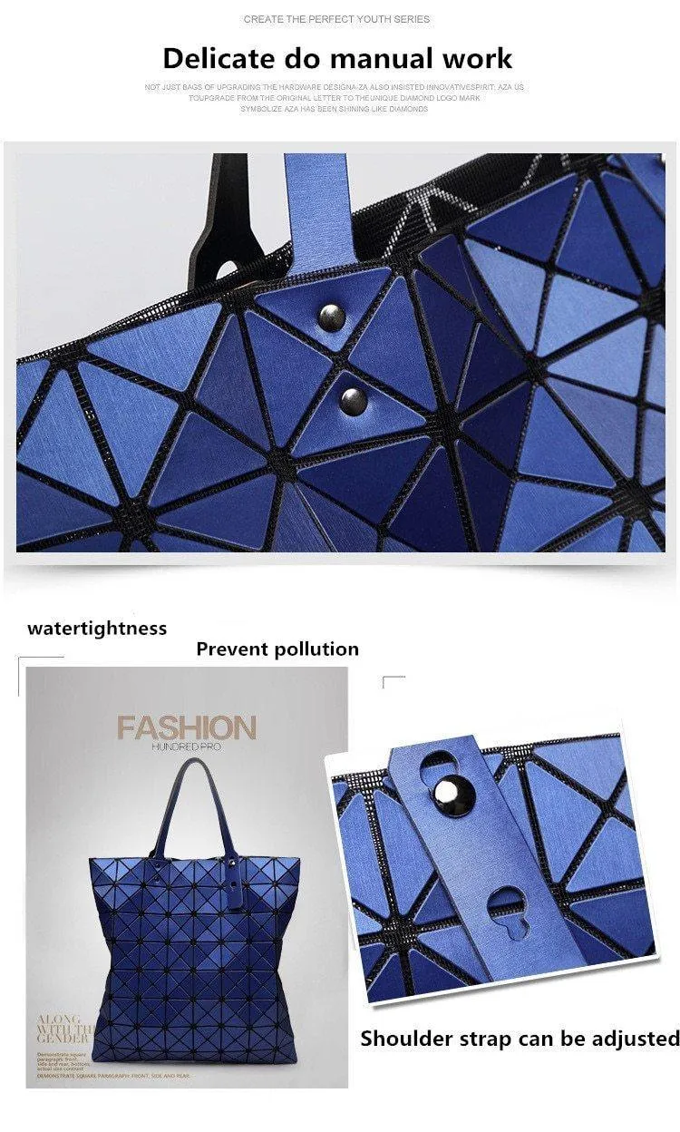 Matte Finish Folding Handtasche Frauen Handtaschen Mode lässig Tote Mode Frauen Tote Mochila