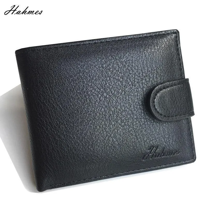 Münztüte PU-Leder Geldbörse männliche Geldbörse Clutch Bag, Herren Geldbörse Geldbörse männliche Kartenhalter kurze Männer Brieftaschen