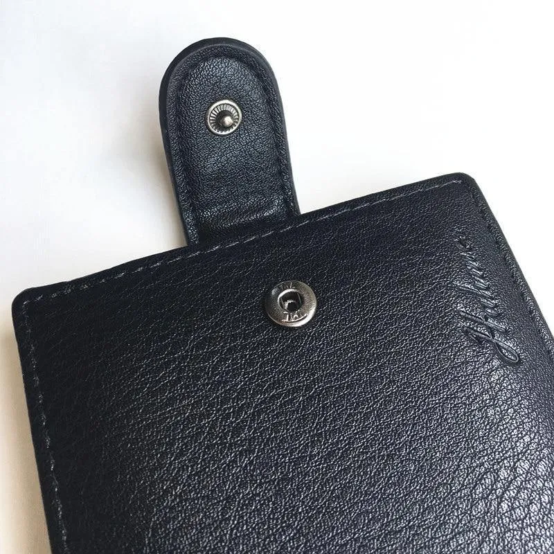 Münztüte PU-Leder Geldbörse männliche Geldbörse Clutch Bag, Herren Geldbörse Geldbörse männliche Kartenhalter kurze Männer Brieftaschen