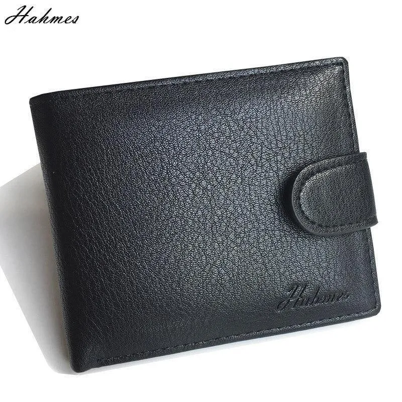 Münztüte PU-Leder Geldbörse männliche Geldbörse Clutch Bag, Herren Geldbörse Geldbörse männliche Kartenhalter kurze Männer Brieftaschen