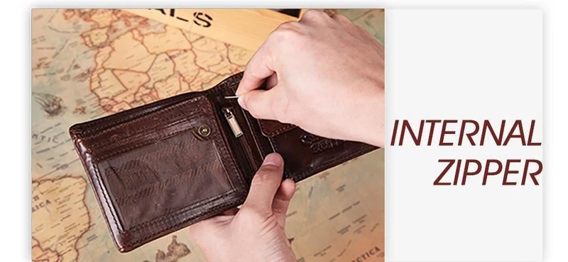 Echtes Leder Herren Geldbörsen Kurz 100% Top Qualität Mode Hochwertige Geldbörse Original Marke