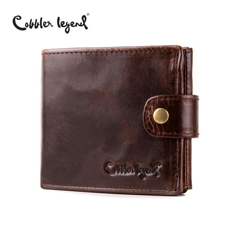 Echtes Leder Herren Geldbörsen Kurz 100% Top Qualität Mode Hochwertige Geldbörse Original Marke