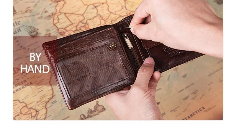 Echtes Leder Herren Geldbörsen Kurz 100% Top Qualität Mode Hochwertige Geldbörse Original Marke