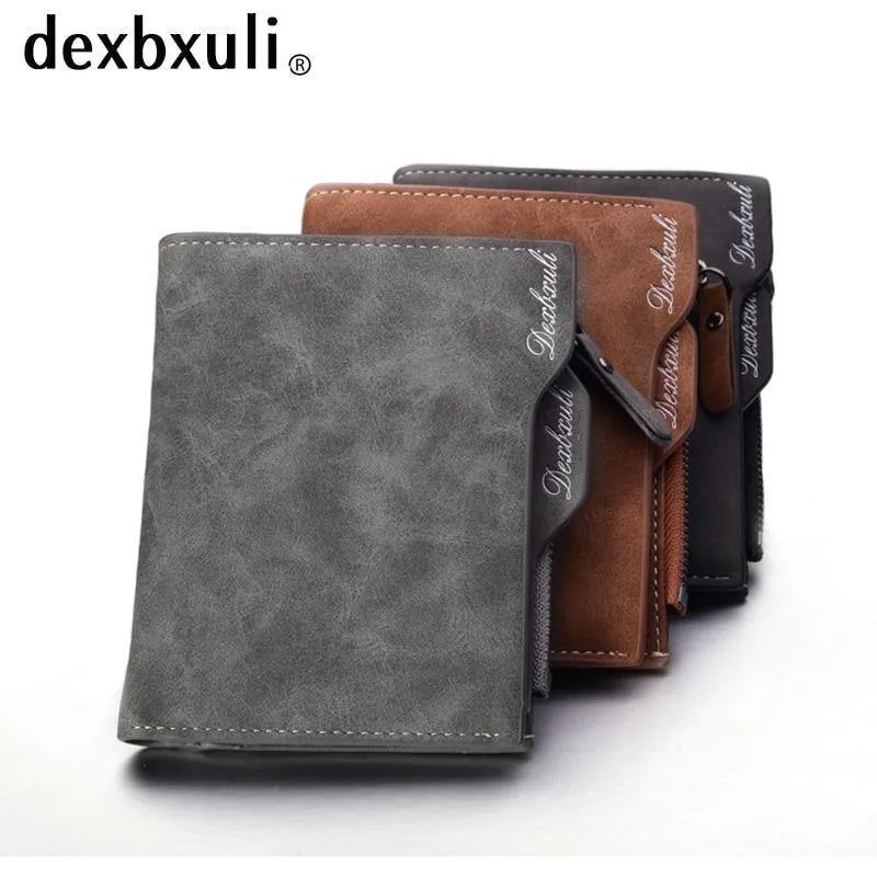 Portemonnaie Herren Weiches Leder Portemonnaie mit herausnehmbaren Kartenfächern Multifunktions Herren Portemonnaie Geldbörse Herren Clutch Top Qualität