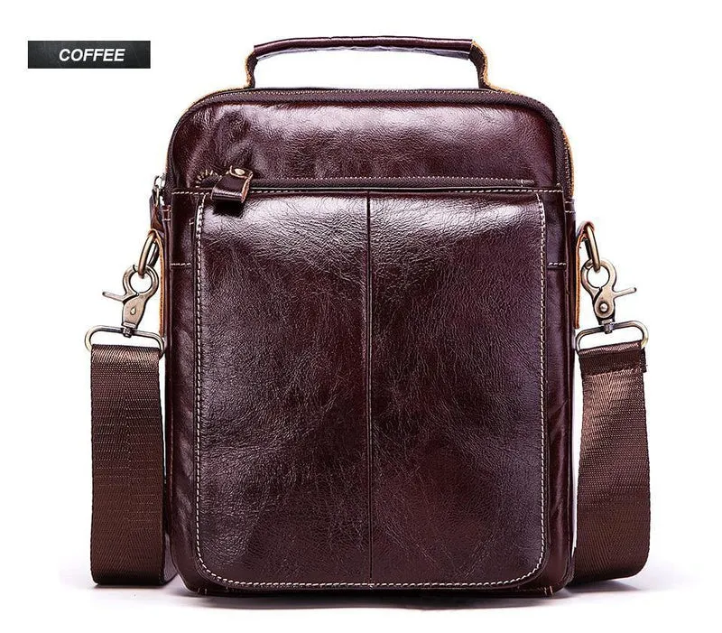 Gravur 100 % echtes Rindsleder Messenger Bag Herren Schultertasche Crossbody Brust Handtasche Mode für Tote Clutch