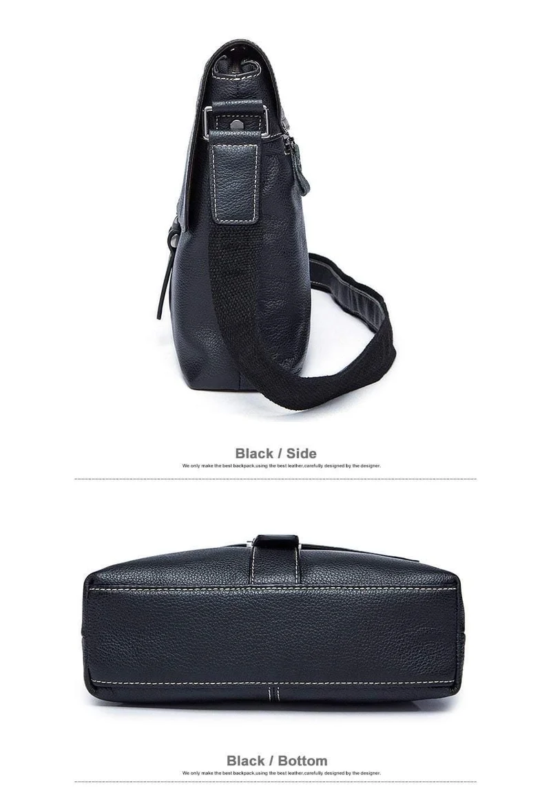 Leder Herren Tasche Männlich Messenger Bags Herren Mann Casual Schulter Umhängetaschen Klappe Herren Ledertasche Handtasche 8835