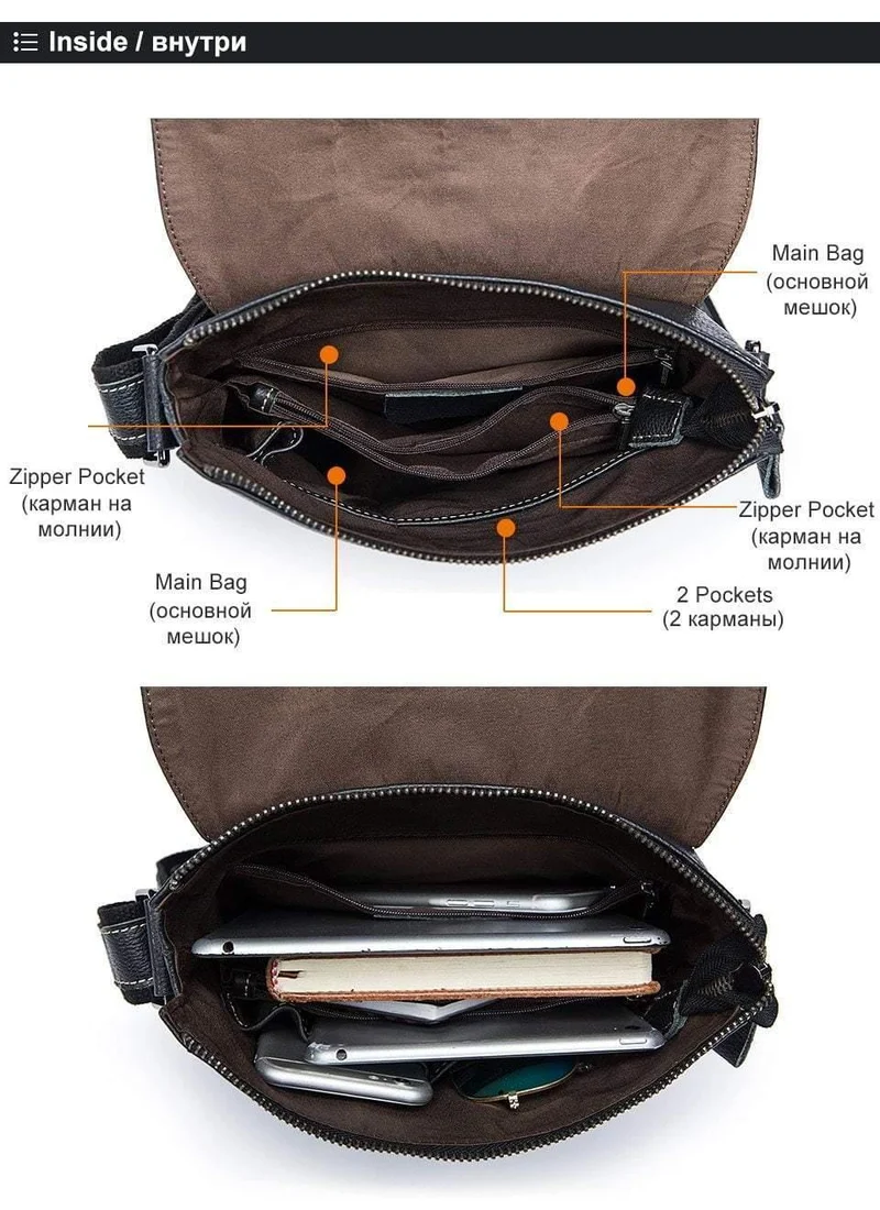 Leder Herren Tasche Männlich Messenger Bags Herren Mann Casual Schulter Umhängetaschen Klappe Herren Ledertasche Handtasche 8835