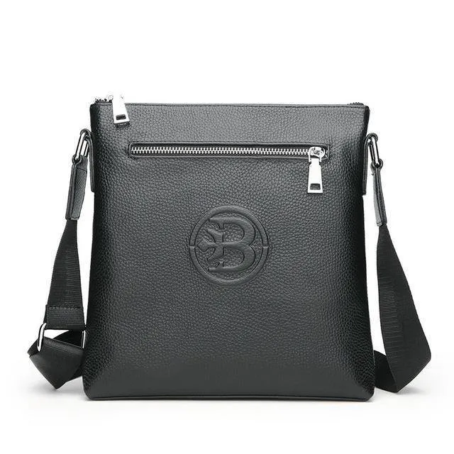 Leder Herren Taschen Männlich Schwarz Rindsleder Umhängetaschen männer Messenger Schulter Tasche Kleine Männer Leder tasche Mann