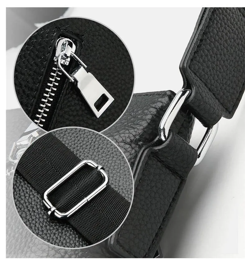 Leder Herren Taschen Männlich Schwarz Rindsleder Umhängetaschen männer Messenger Schulter Tasche Kleine Männer Leder tasche Mann