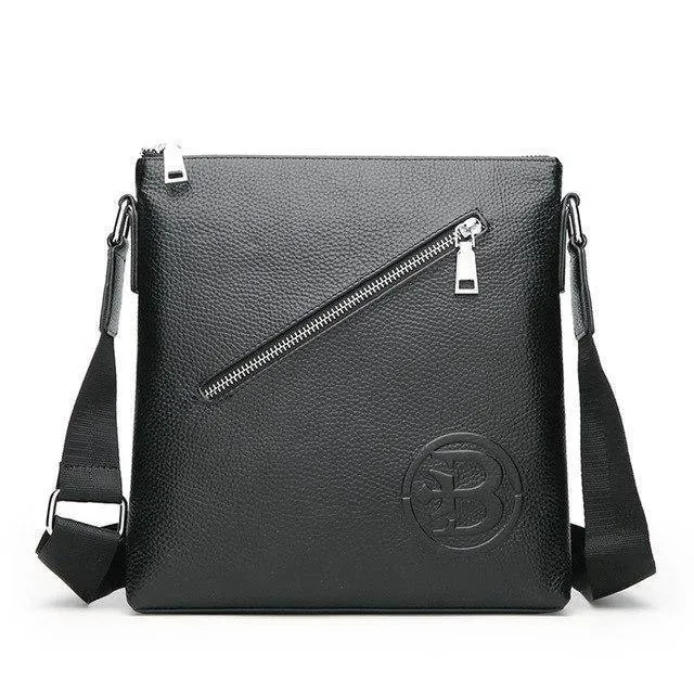 Leder Herren Taschen Männlich Schwarz Rindsleder Umhängetaschen männer Messenger Schulter Tasche Kleine Männer Leder tasche Mann