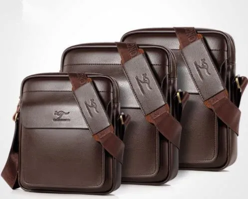 Leder schulter Messenger Bag herren Crossbody männlichen vintage crossbody ipad Laptop aktentasche Messenger Taschen