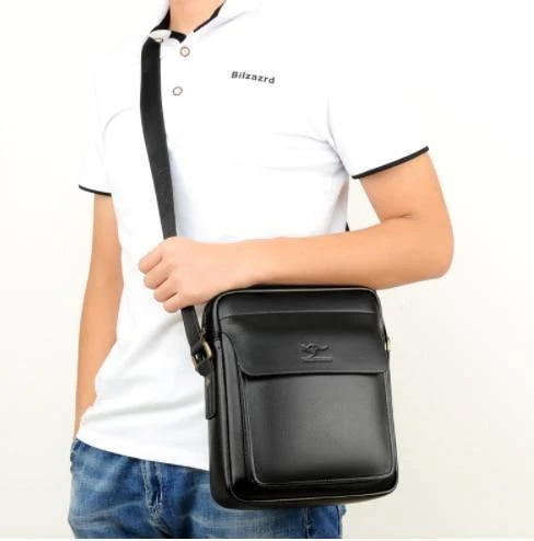 Leder schulter Messenger Bag herren Crossbody männlichen vintage crossbody ipad Laptop aktentasche Messenger Taschen
