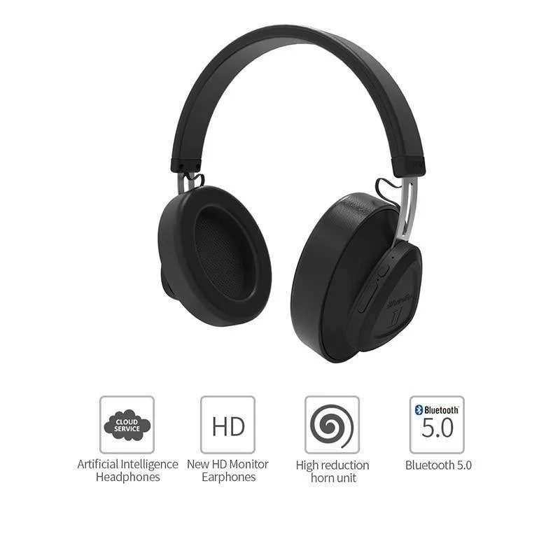 Bluedio TM kabelloser Bluetooth-Kopfhörer mit Mikrofon-Monitor, Studio-Headset für Musik und Telefone, unterstützt Sprachsteuerung
