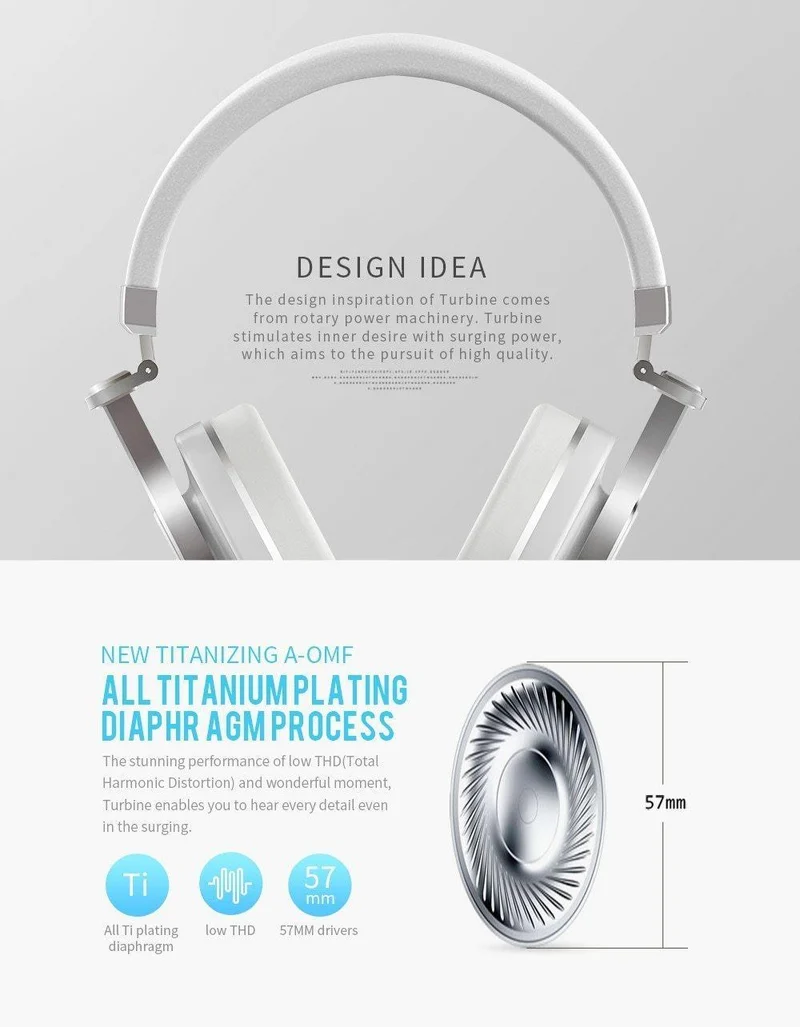 Bluedio T3 Kabelloser Bluetooth-Kopfhörer / Headset mit Bluetooth 4.1 Stereo und Mikrofon für kabellosen Musikkopfhörer