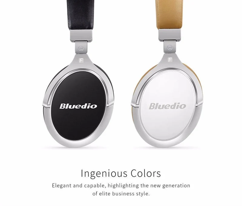 Bluedio F2 Headset mit ANC Wireless Bluetooth-Kopfhörern mit Mikrofonunterstützung für Musik