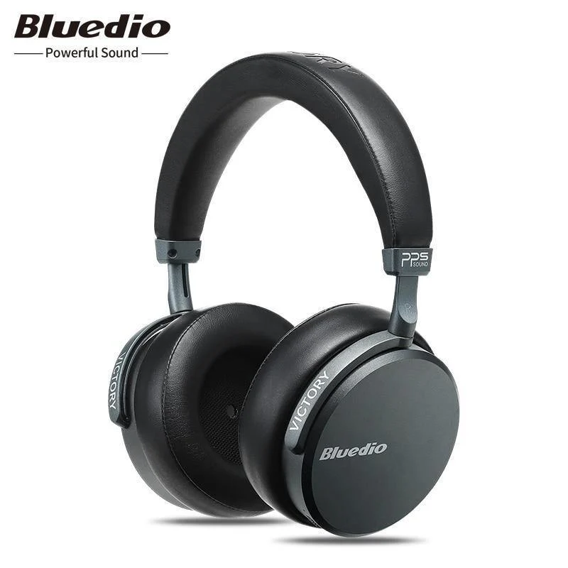 Bluetooth-Kopfhörer Bluedio V2 Kabelloses Headset PPS12-Treiber mit Mikrofon-High-End-Kopfhörer für Telefon und Musik