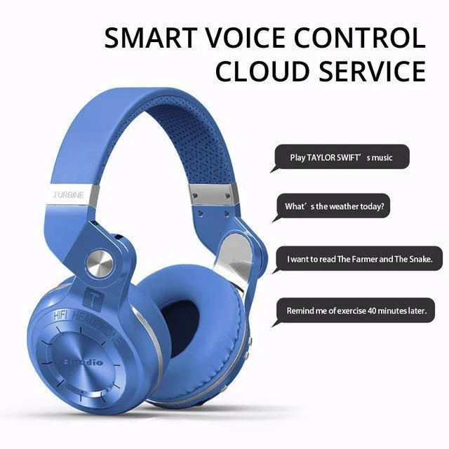 Bluedio T2S (Shooting Brake) Bluetooth-Stereokopfhörer kabellose Kopfhörer Bluetooth 4.1 Headset-Kopfhörer