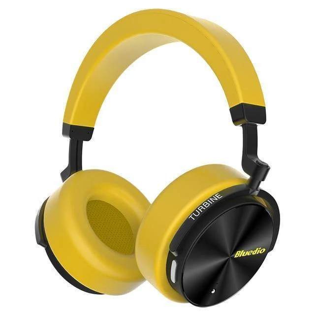 Bluedio T5 Active Noise Cancelling Drahtlose Bluetooth-Kopfhörer Tragbares Headset mit Mikrofon für Telefone und Musik