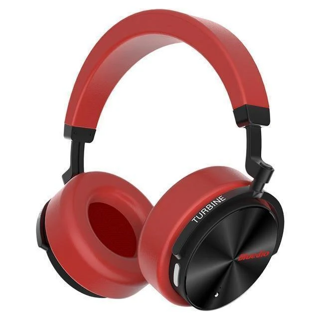 Bluedio T5 Active Noise Cancelling Drahtlose Bluetooth-Kopfhörer Tragbares Headset mit Mikrofon für Telefone und Musik